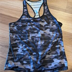 Zyia active camo racerback tank top